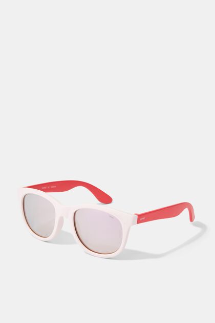 Rectangular sunglasses, PINK, overview