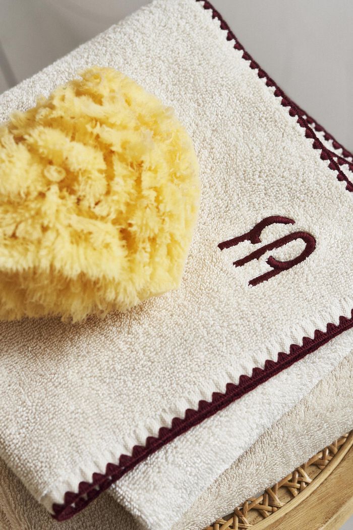 100% cotton hand towel, SAND, detail image number 3
