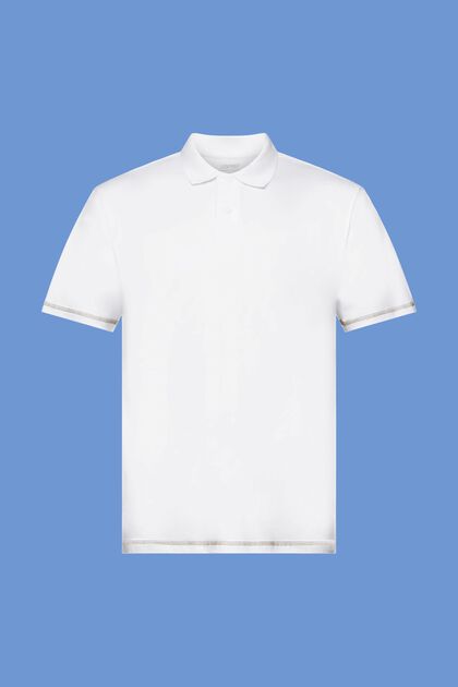 Jersey polo shirt, 100% cotton