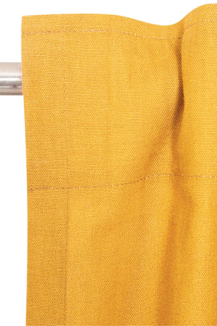 Curtain with concealed loops, YELLOW, detail image number 1