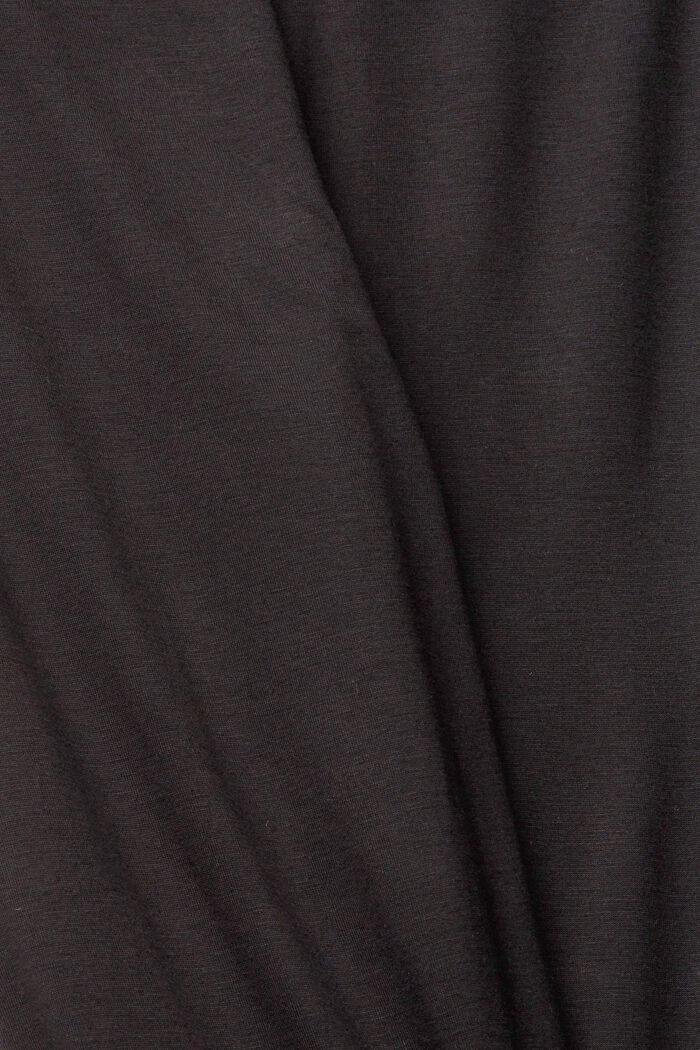 Pyjama bottoms in LENZING™ ECOVERO™, BLACK, detail image number 1