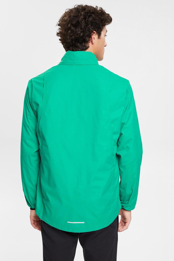Jacket with concealed hood, GREEN, detail image number 3