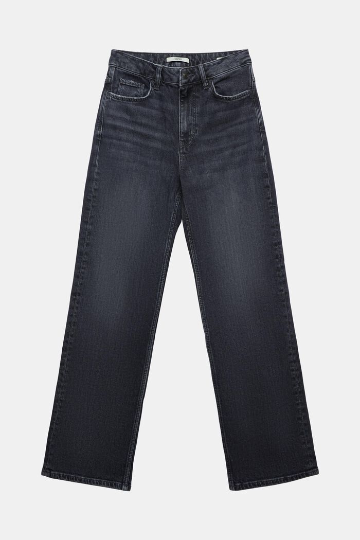 ESPRIT - Ankle length 80\'s straight fit jeans at our online shop