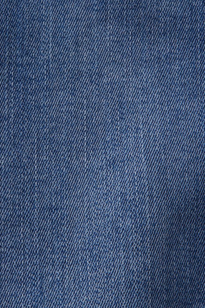 Shaping jeans with a high waistband, BLUE MEDIUM WASHED, detail image number 6
