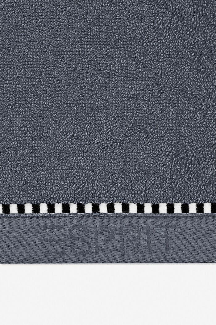 With TENCEL™: terry cloth towel collection, GREY STEEL, detail image number 1