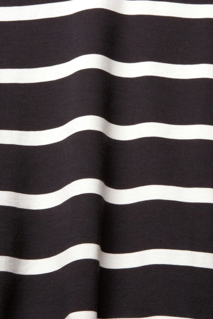 Striped sweatshirt, BLACK, detail image number 1