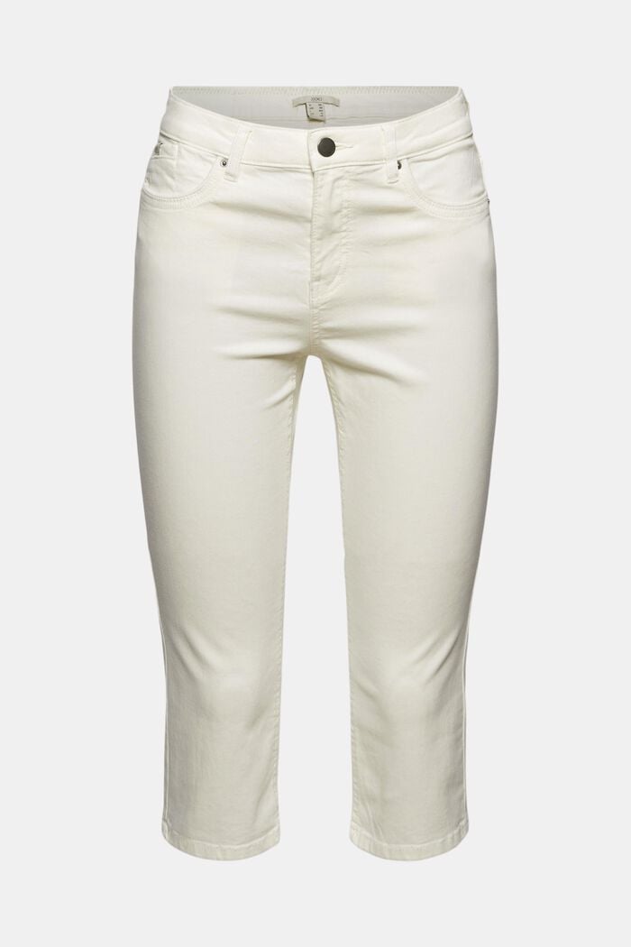 Capri trousers, WHITE, detail image number 0