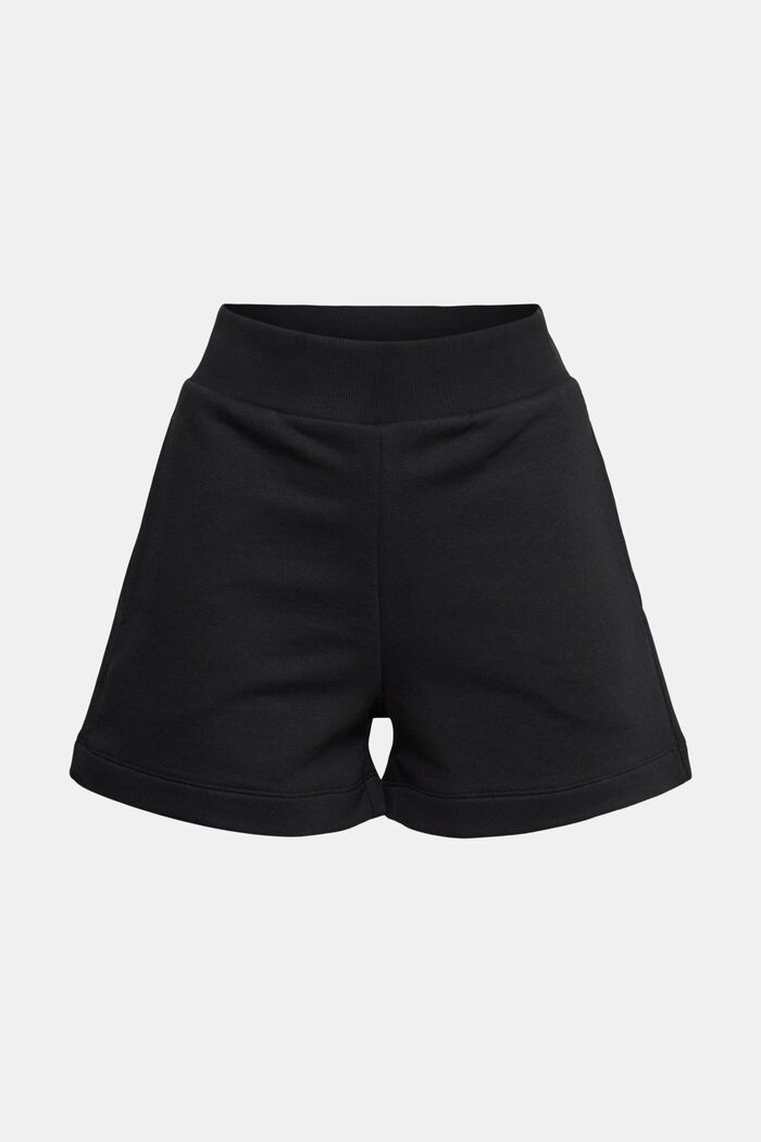 Sweatshirt fabric shorts, made of recycled material