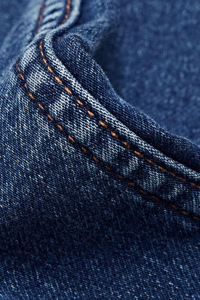 Stretch jeans made of blended organic cotton, BLUE MEDIUM WASHED, detail image number 2