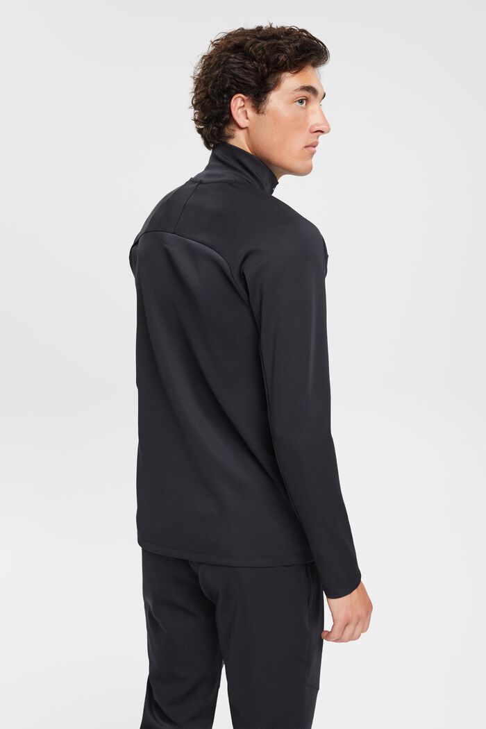 Active zip jacket, BLACK, detail image number 3