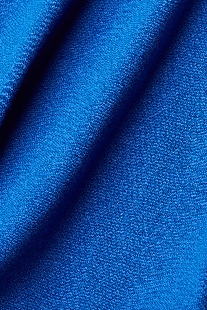 Roll neck jumper, BRIGHT BLUE, detail image number 1