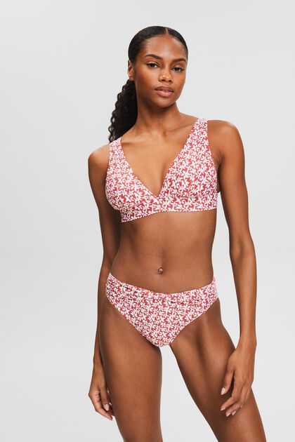 Printed Padded Bikini Top