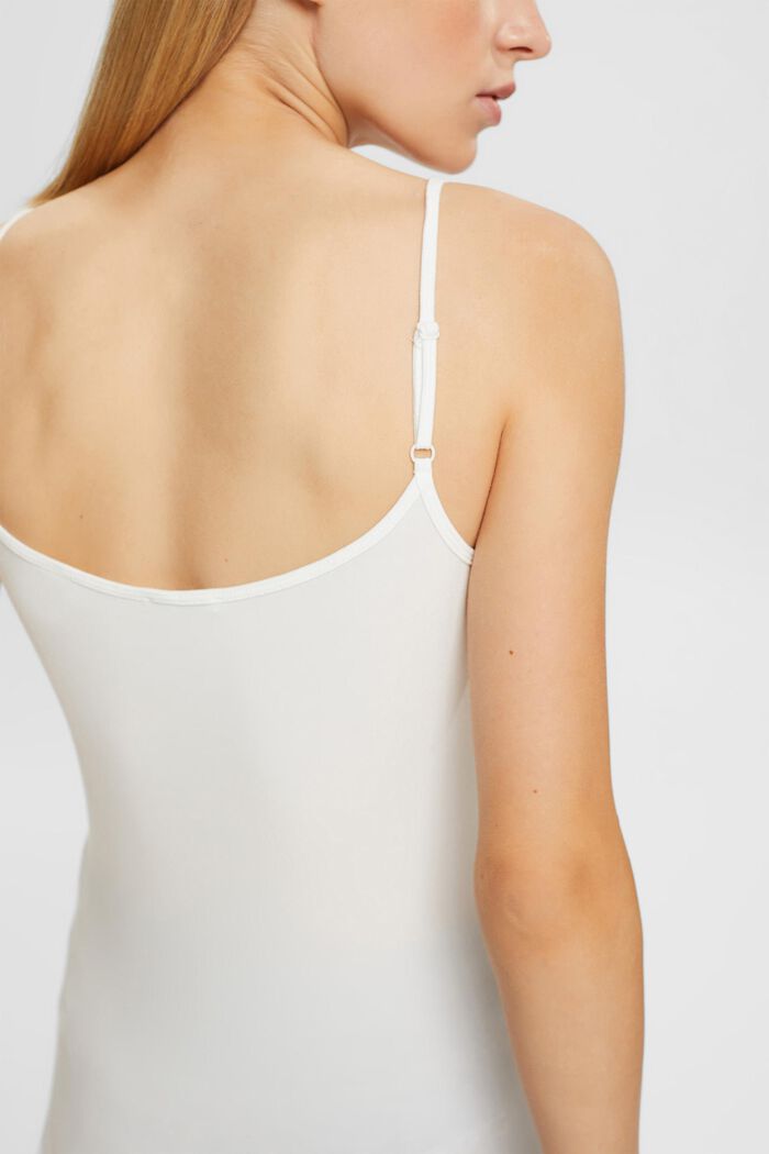 Spaghetti Strap Tank Top, OFF WHITE, detail image number 0