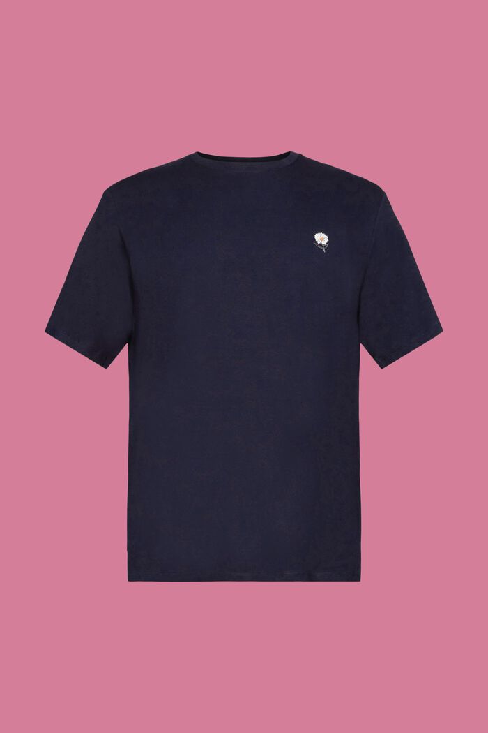 Sustainable cotton T-shirt, NAVY, detail image number 5