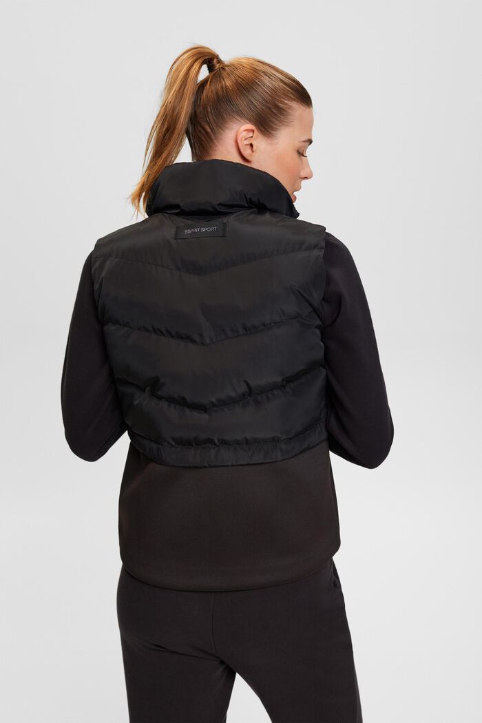 Quilted gilet with 3M™ Thinsulate™ padding, BLACK, detail image number 3