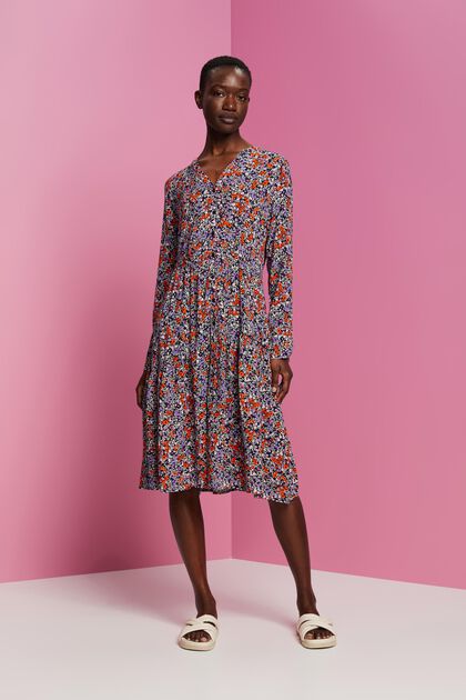ESPRIT - dress with all-over print our online shop