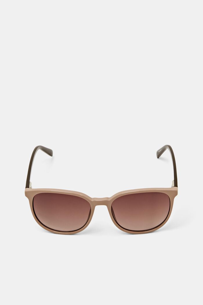Gradient Square Framed Sunglasses, BEIGE, detail image number 0