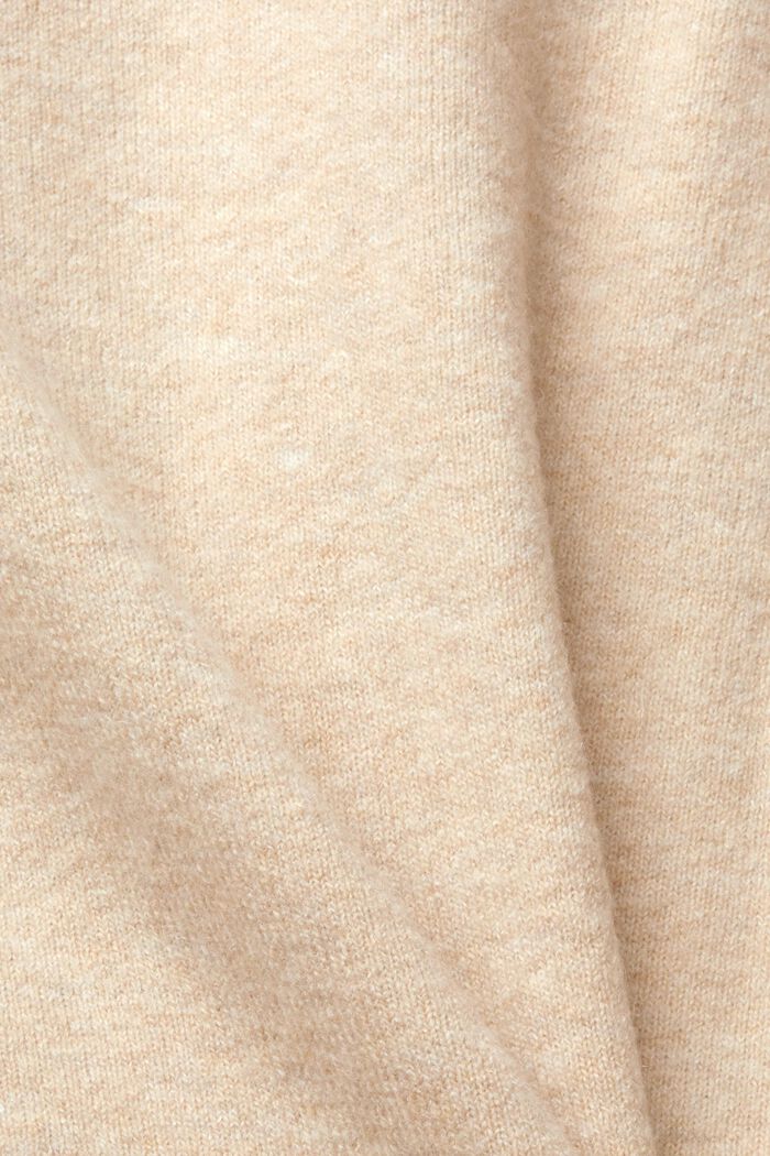 Wool blend jumper, SAND, detail image number 1
