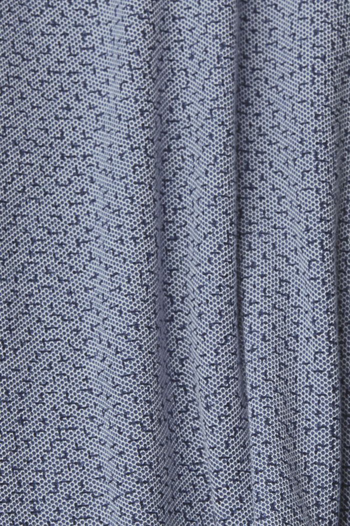Patterned shirt, DARK BLUE, detail image number 1