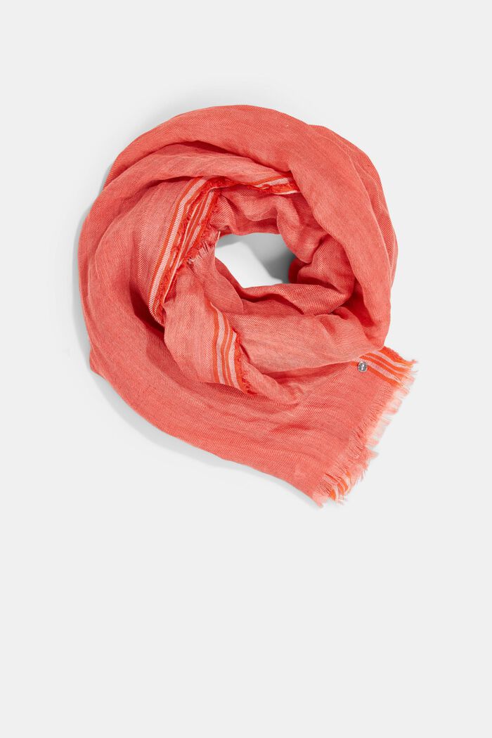 Blended linen scarf
