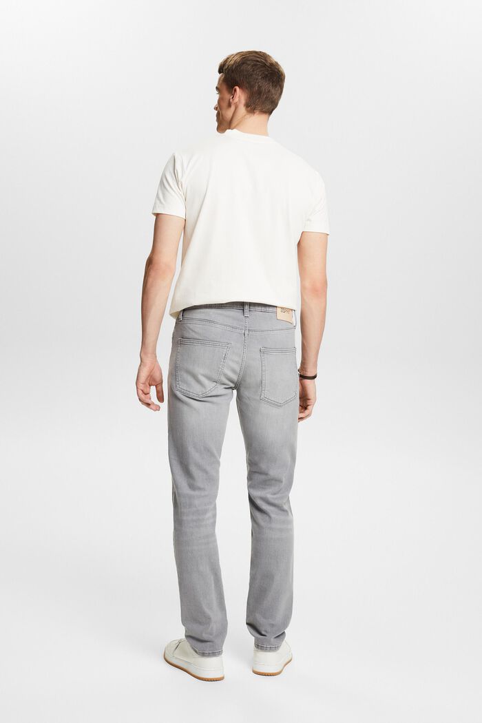 Mid-Rise Slim Jeans, GREY LIGHT WASHED, detail image number 2