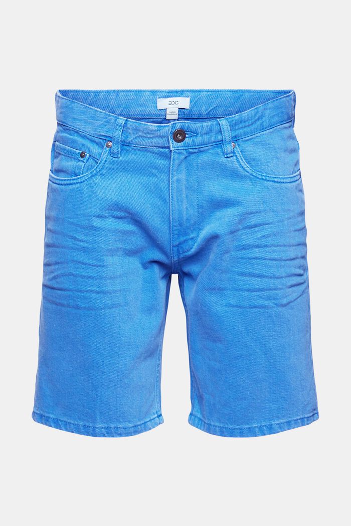 Denim shorts in 100% cotton