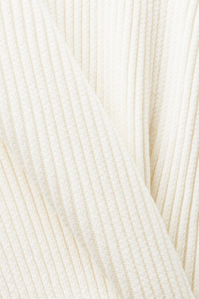 Rib-Knit Polo Shirt, ICE, detail image number 4