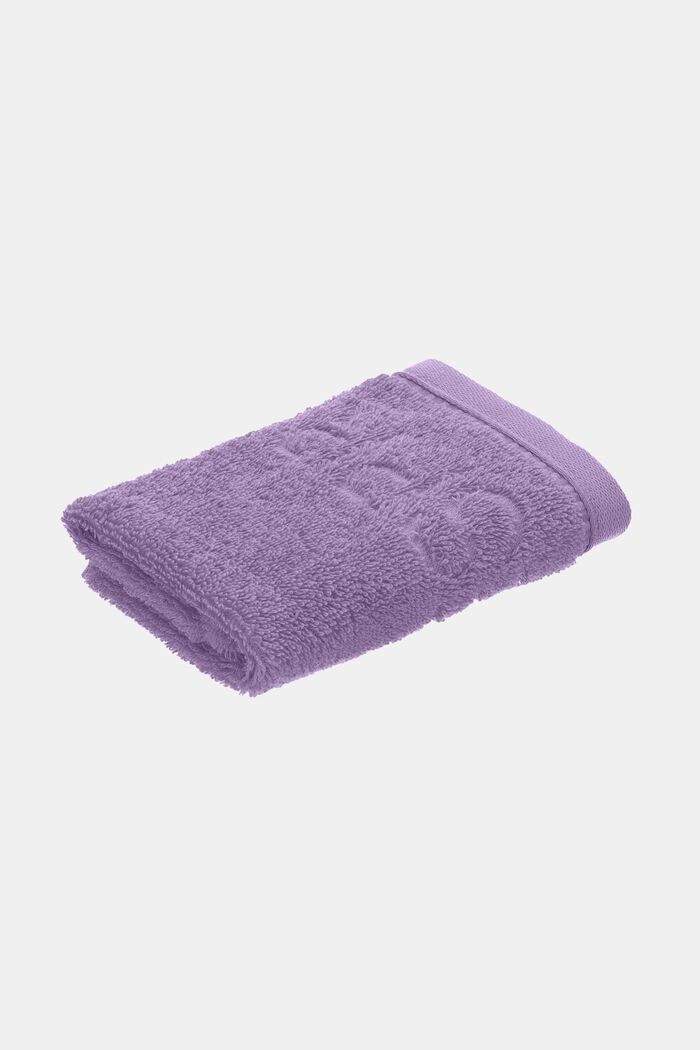 Terry cloth towel collection, DARK LILAC, detail image number 3