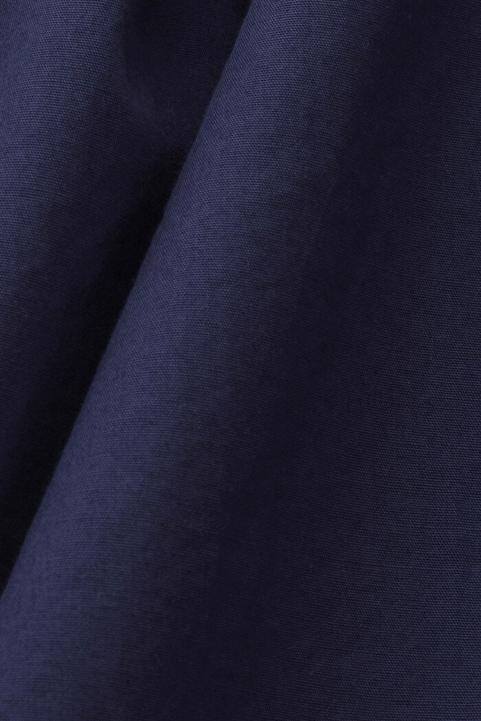 Cotton Midi Dress, NAVY, detail image number 5