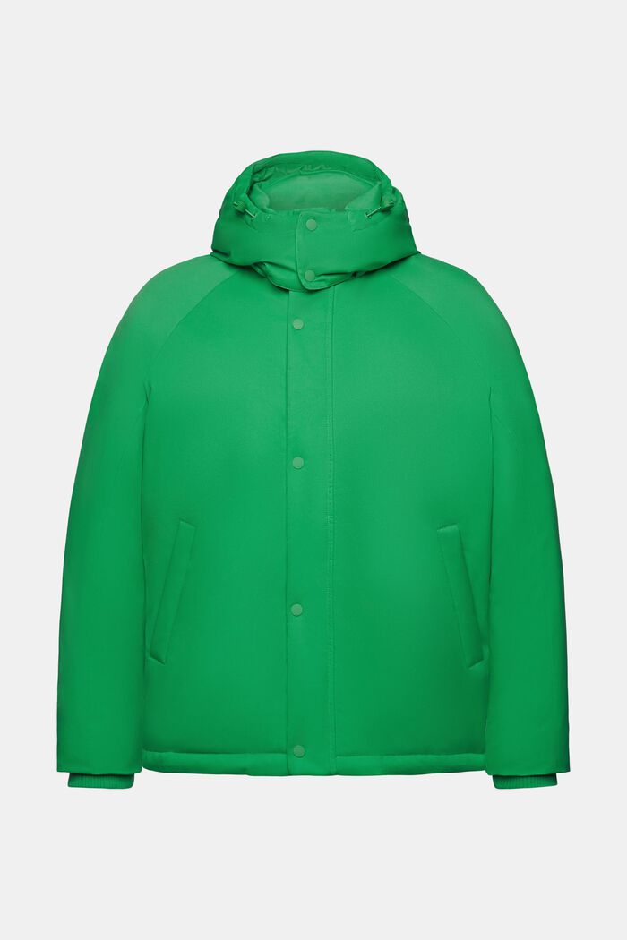 Hooded Down Coat, GREEN, detail image number 5
