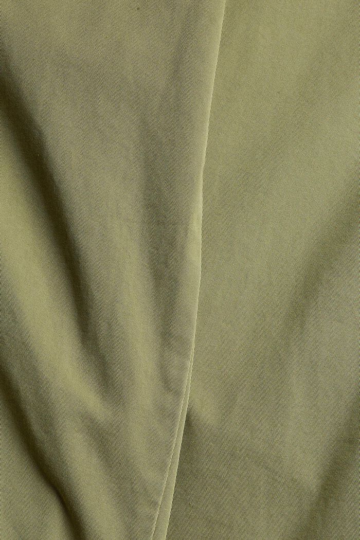 Capri trousers in pima cotton, LIGHT KHAKI, detail image number 1