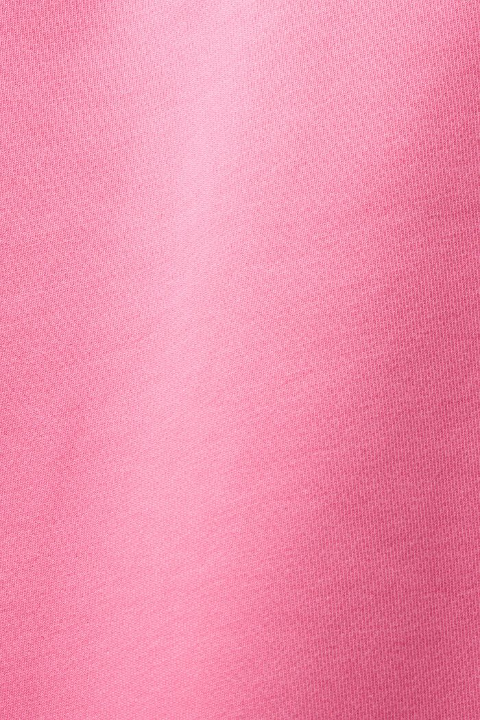 Unisex Cotton Fleece Logo Joggers, PINK FUCHSIA, detail image number 7