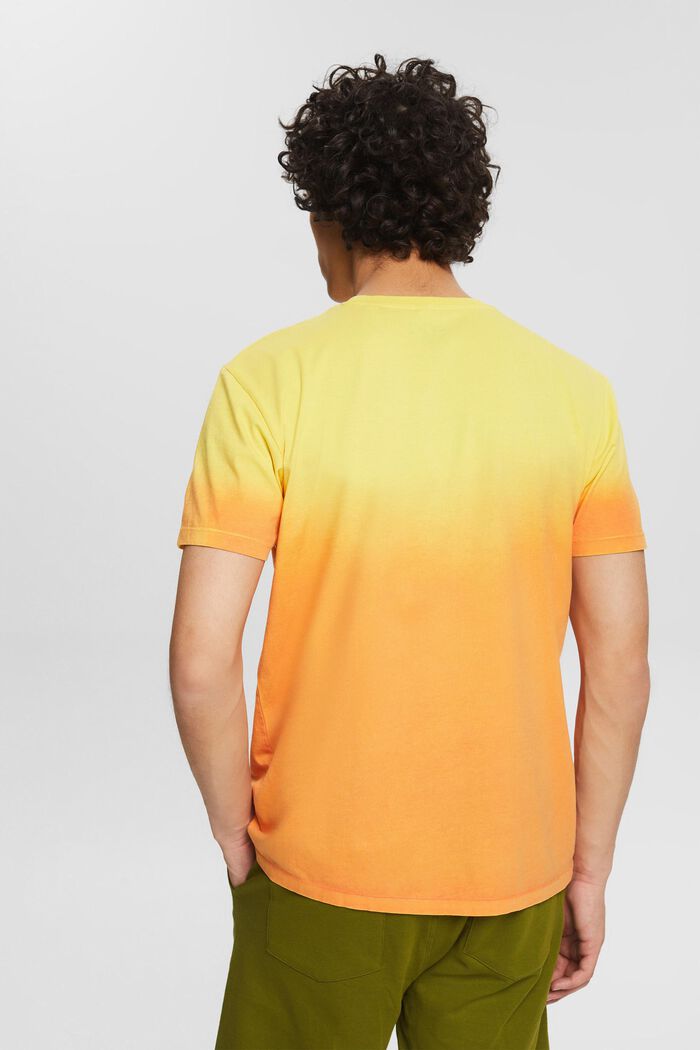Graduated colour T-shirt, YELLOW, detail image number 3