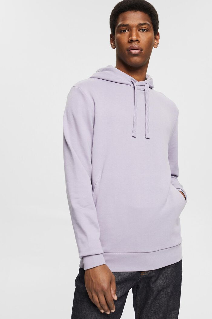 Hooded sweatshirt in blended cotton with TENCEL™
