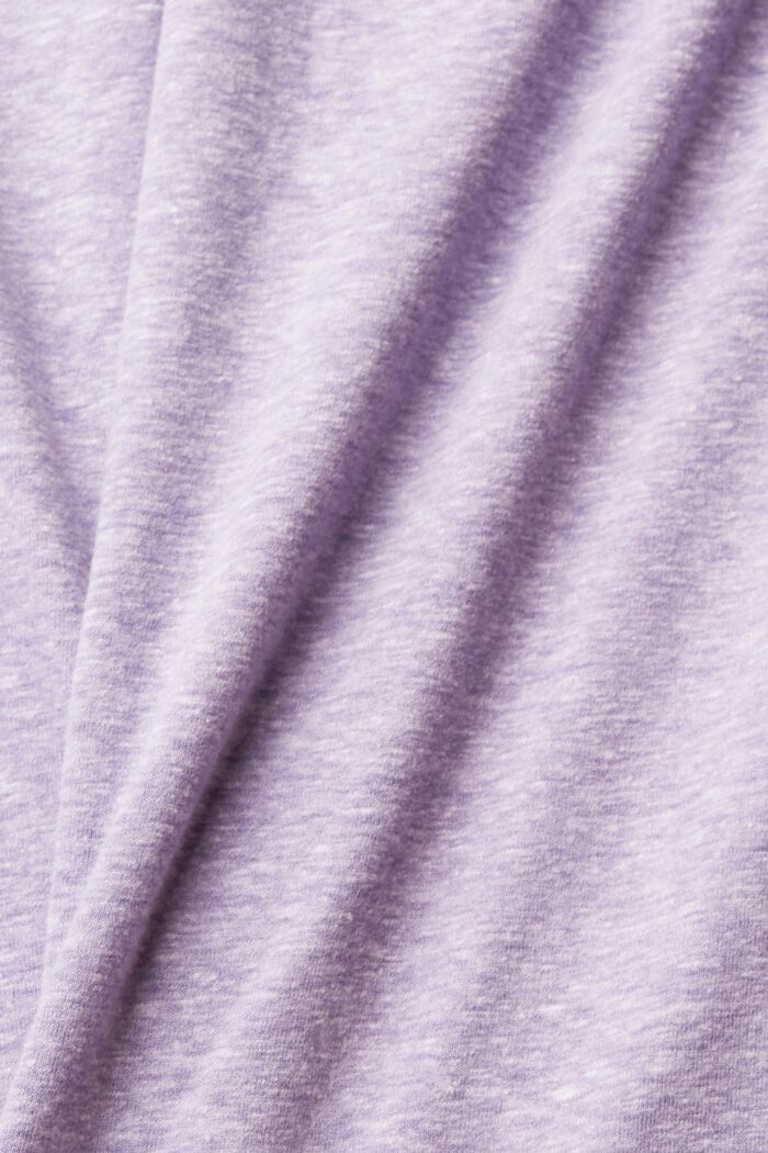 Balloon sleeve top, LILAC, detail image number 1
