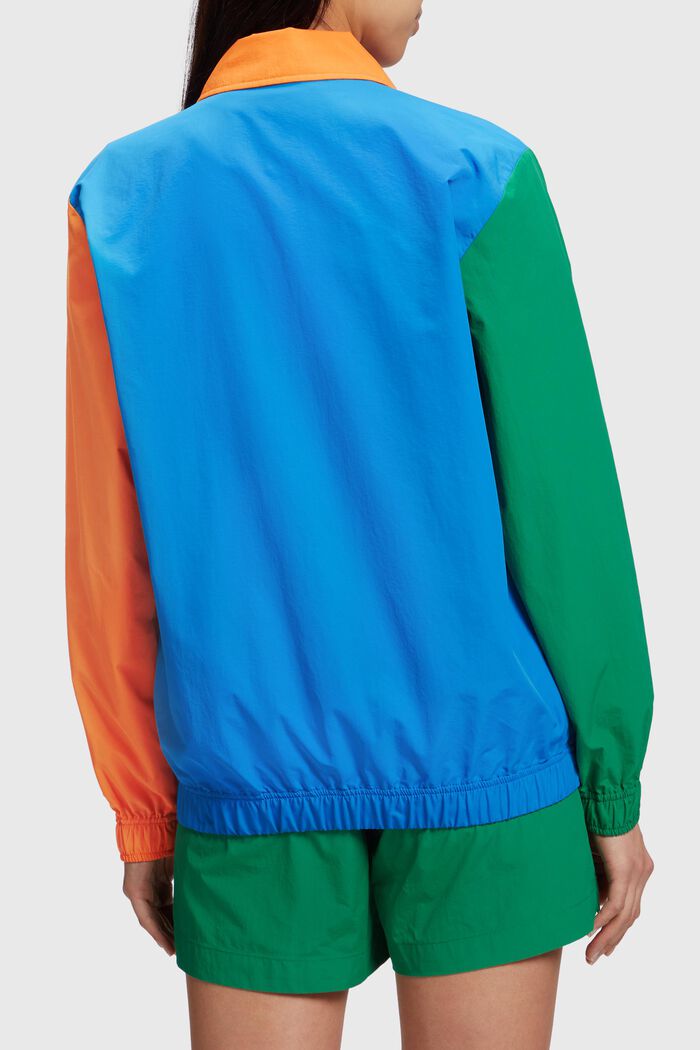 ESPRIT x Rest & Recreation Capsule Color Block Windbreaker Jacket, BLUE, detail image number 3