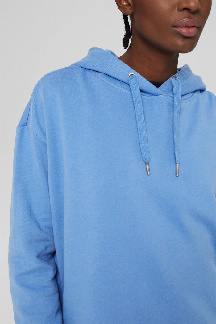 Hoodie with zip sides, LIGHT BLUE LAVENDER, detail image number 0