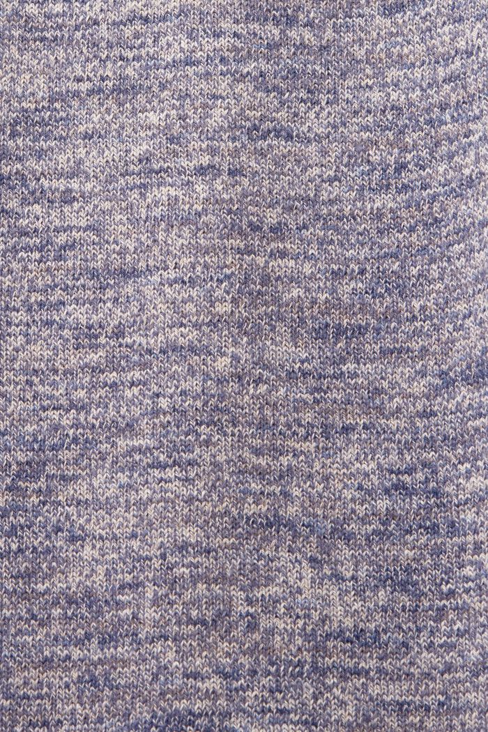 Marl knit jumper, NAVY, detail image number 4