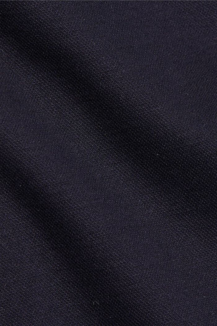 Stretch trousers with an elasticated waistband, DARK BLUE, detail image number 4