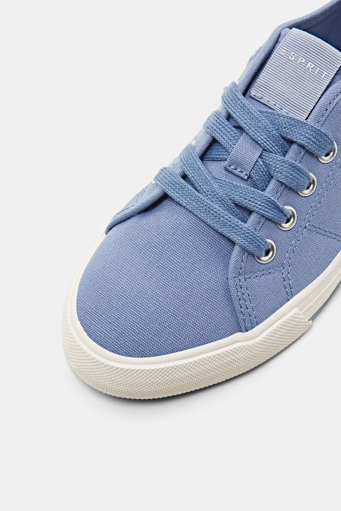 Canvas trainers, LIGHT BLUE, detail image number 3