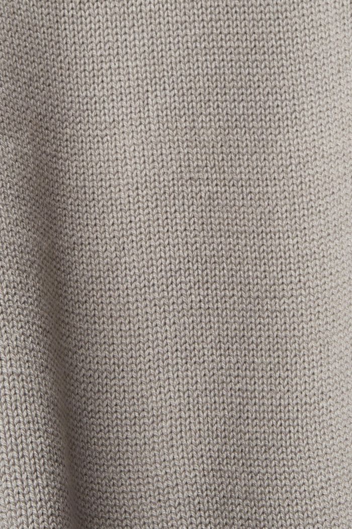 Knitted turtleneck jumper, MEDIUM GREY, detail image number 1