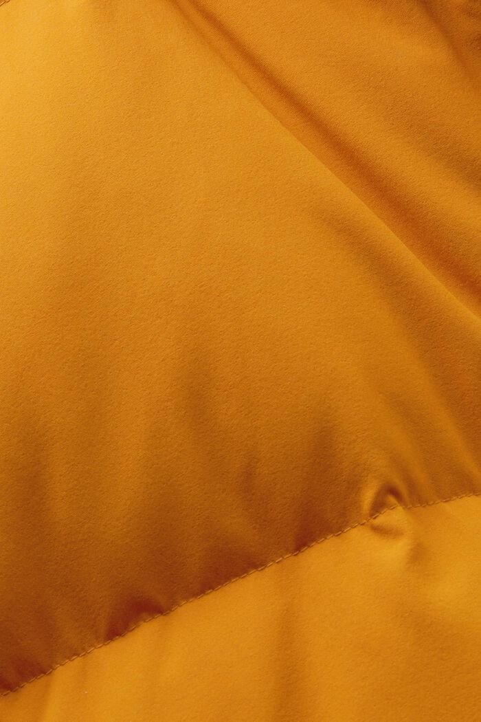 Hooded Down Jacket, HONEY YELLOW, detail image number 5