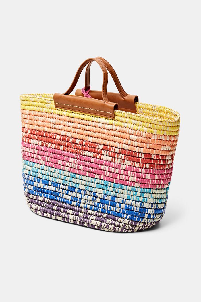 Woven Tote Bag, MULTICOLOUR, detail image number 2