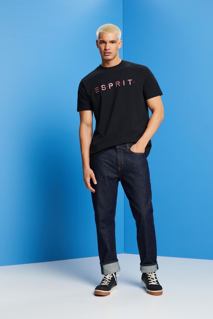 ESPRIT - Cotton Jersey Logo T-Shirt at our online shop