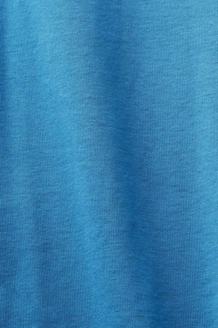 Cotton Jersey Longsleeve Top, BLUE, detail image number 5