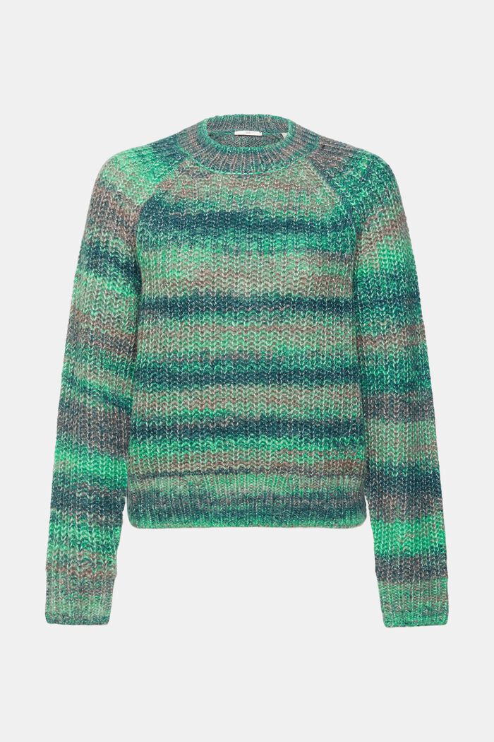 Chunky knit wool blend jumper