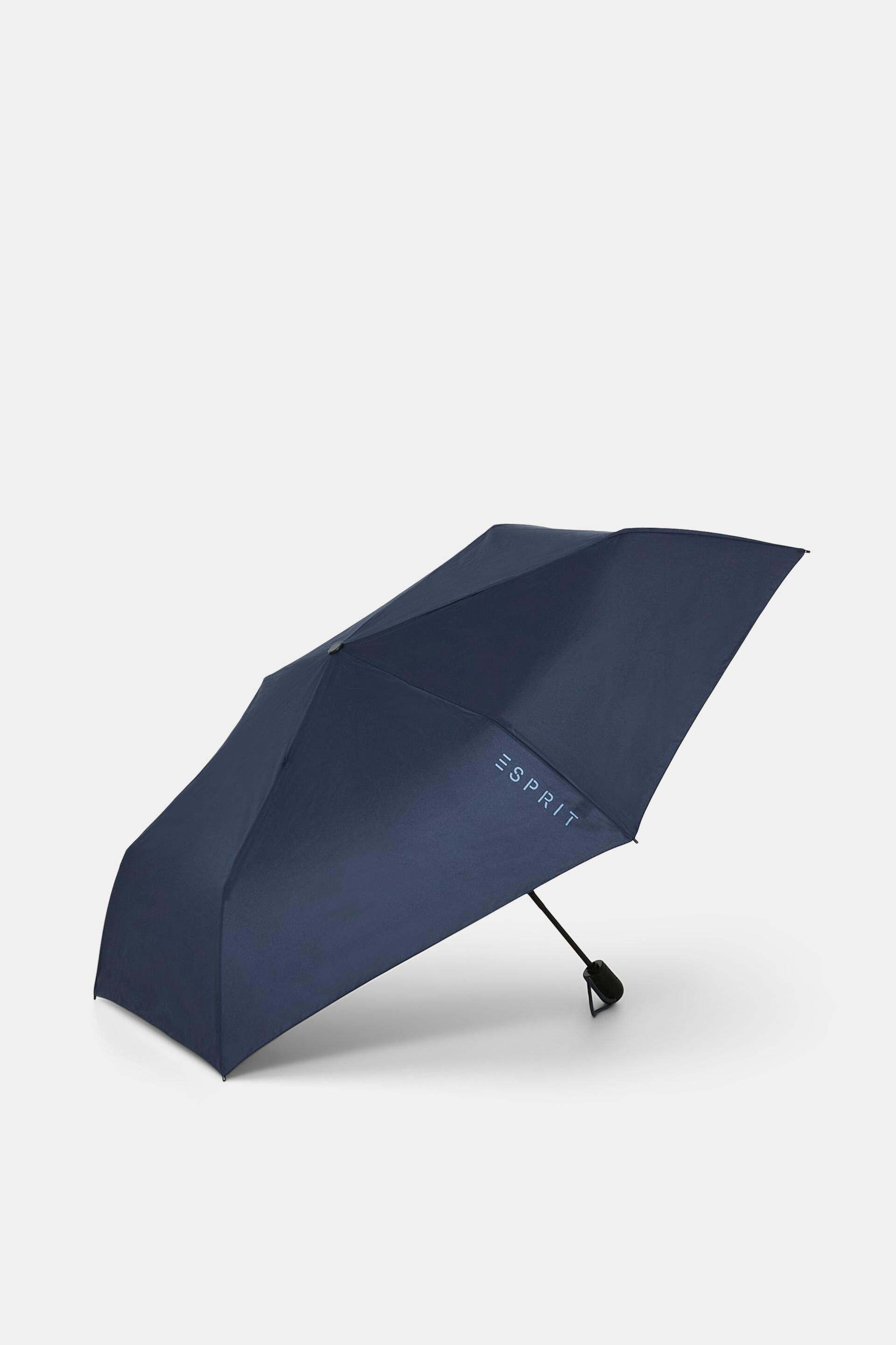 ESPRIT - Easymatic slimline pocket umbrella in blue at our online shop