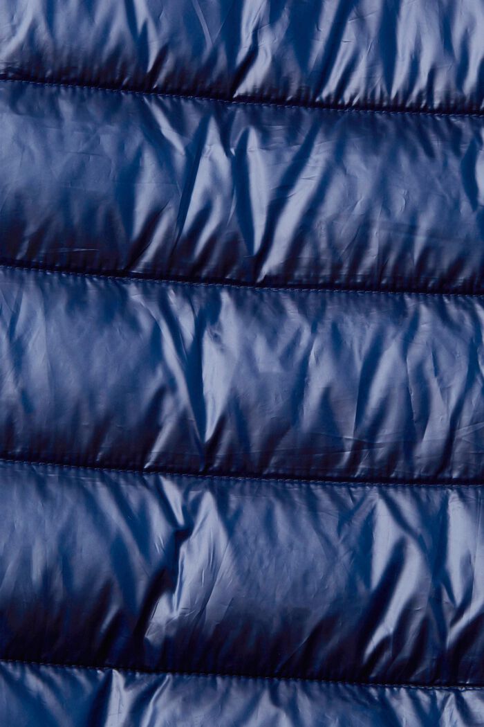 Quilted jacket with detachable hood, NAVY, detail image number 5