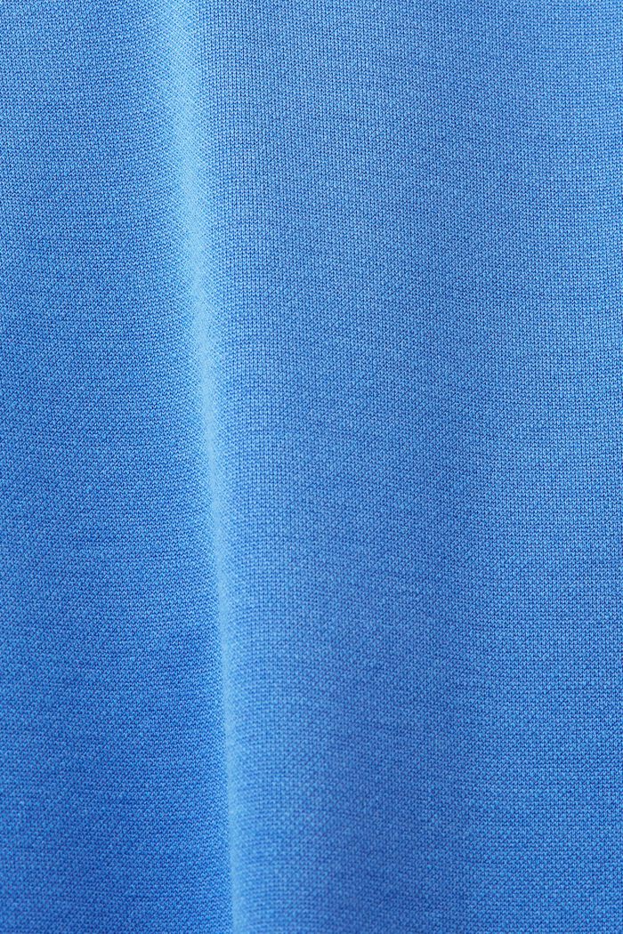 Knitted dress with a tie belt, TENCEL™, BRIGHT BLUE, detail image number 5