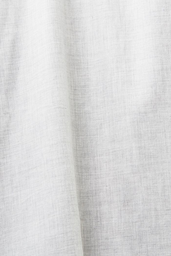 Shirt Midi Dress, LIGHT GREY, detail image number 6